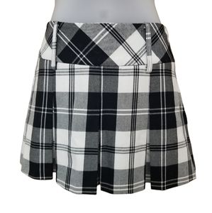 Candie's Vintage Y2K Preppy Plaid Mini Skirt